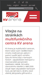 Mobile Screenshot of kvarena.cz